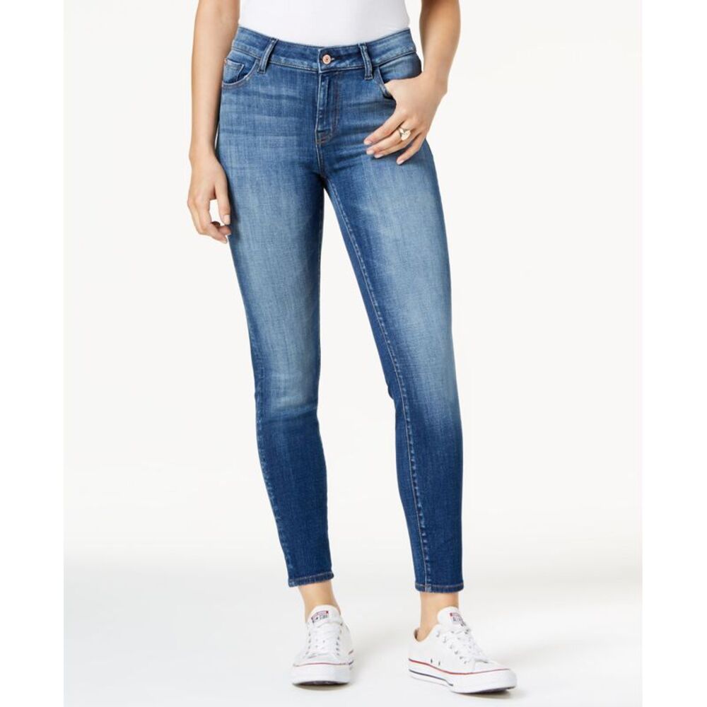 M1858 Kristen Ripped Ankle Skinny Jeans